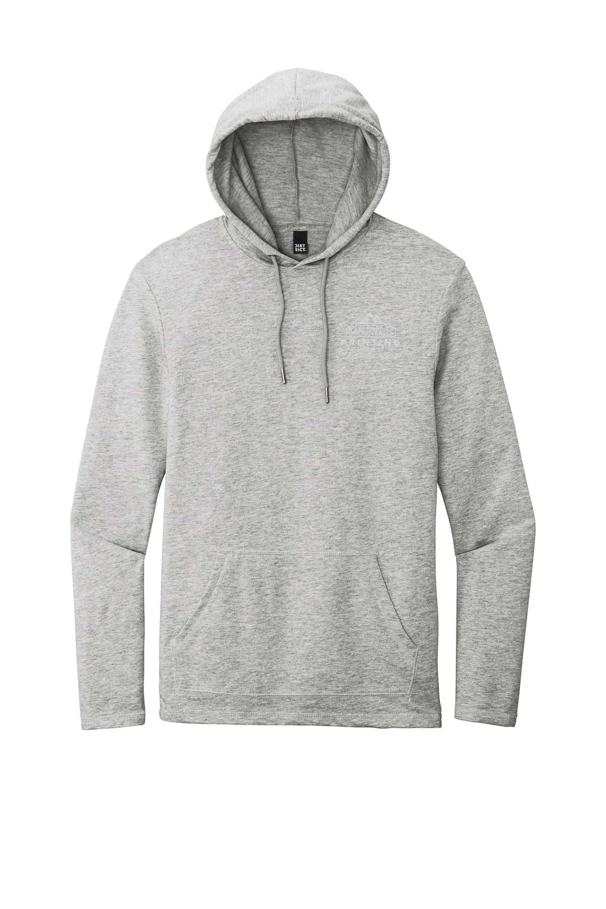 Variant Image for DT571 - District® Featherweight French Terry™ Hoodie - LMP - 1 Color - White - Website Little Mountain Printing