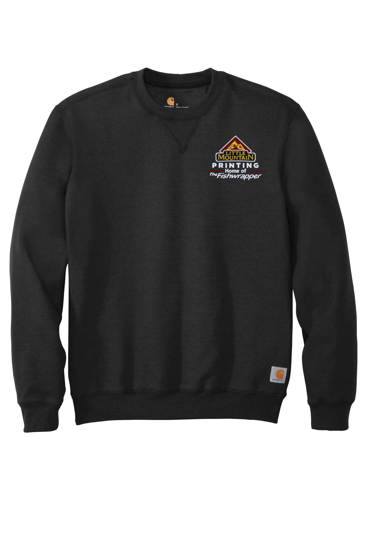 Variant Image for CTK124 - Carhartt ® Midweight Crewneck Sweatshirt - LMP - 3 Color - Maroon,White,Gold - Website Little Mountain Printing