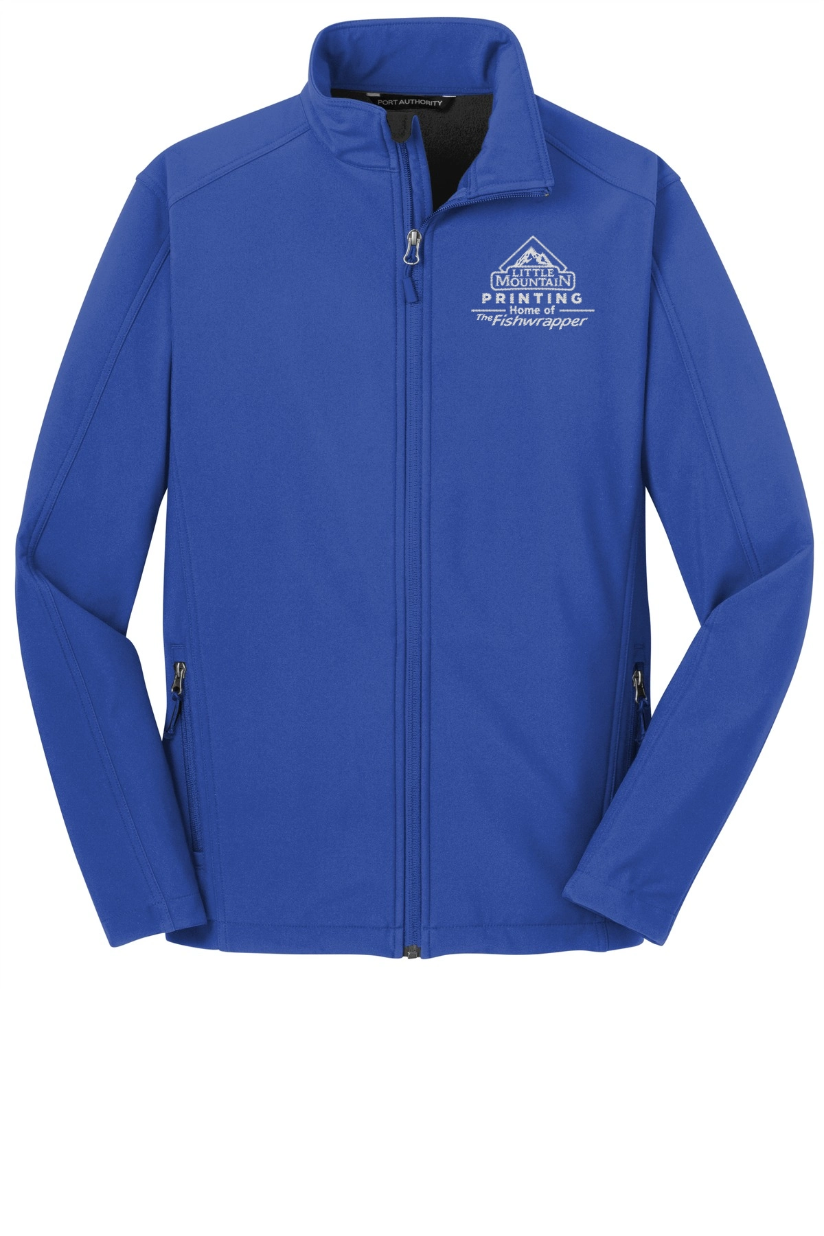 Variant Image for J317 - Port Authority® Core Soft Shell Jacket - LMP - 1 Color - White - Website Little Mountain Printing