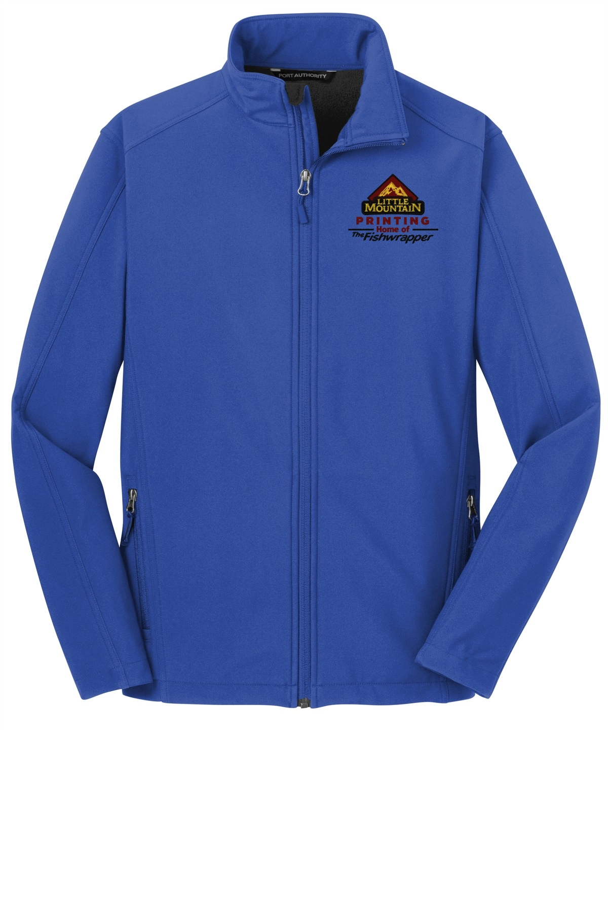 Variant Image for J317 - Port Authority® Core Soft Shell Jacket - LMP - 3 Color - Maroon,Black,Gold - Website Little Mountain Printing