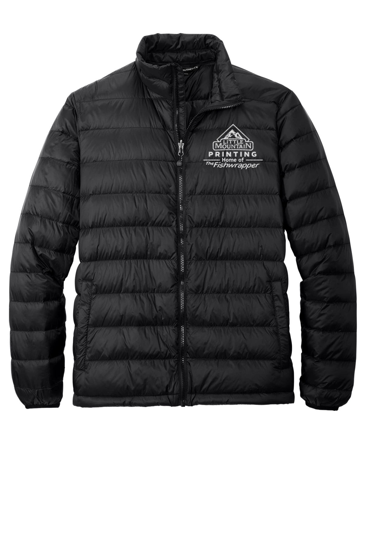 Variant Image for J323 - Port Authority® Down Jacket. - LMP - 1 Color - White - Website Little Mountain Printing