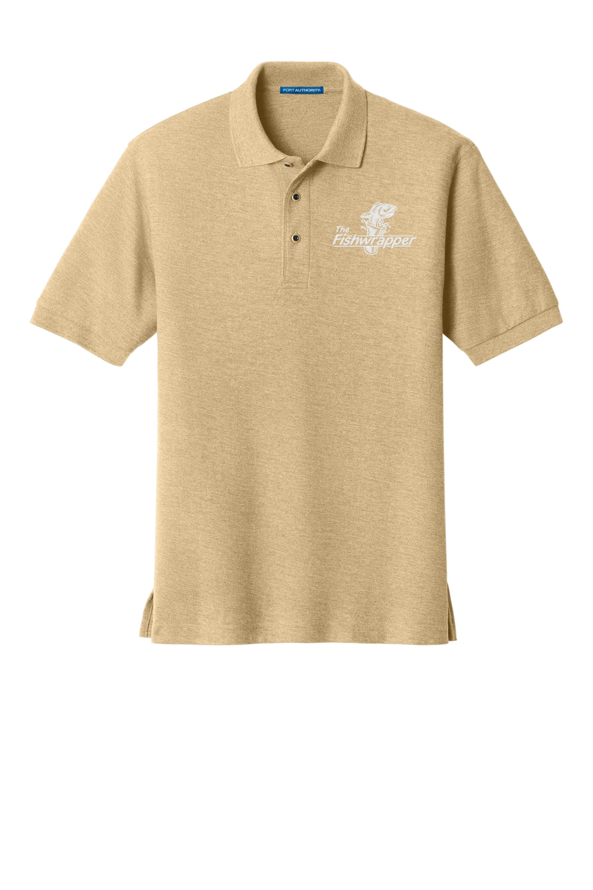 Variant Image for TLK500 - Port Authority® Tall Silk Touch™ Polo - FW - 1 Color White - Website Little Mountain Printing
