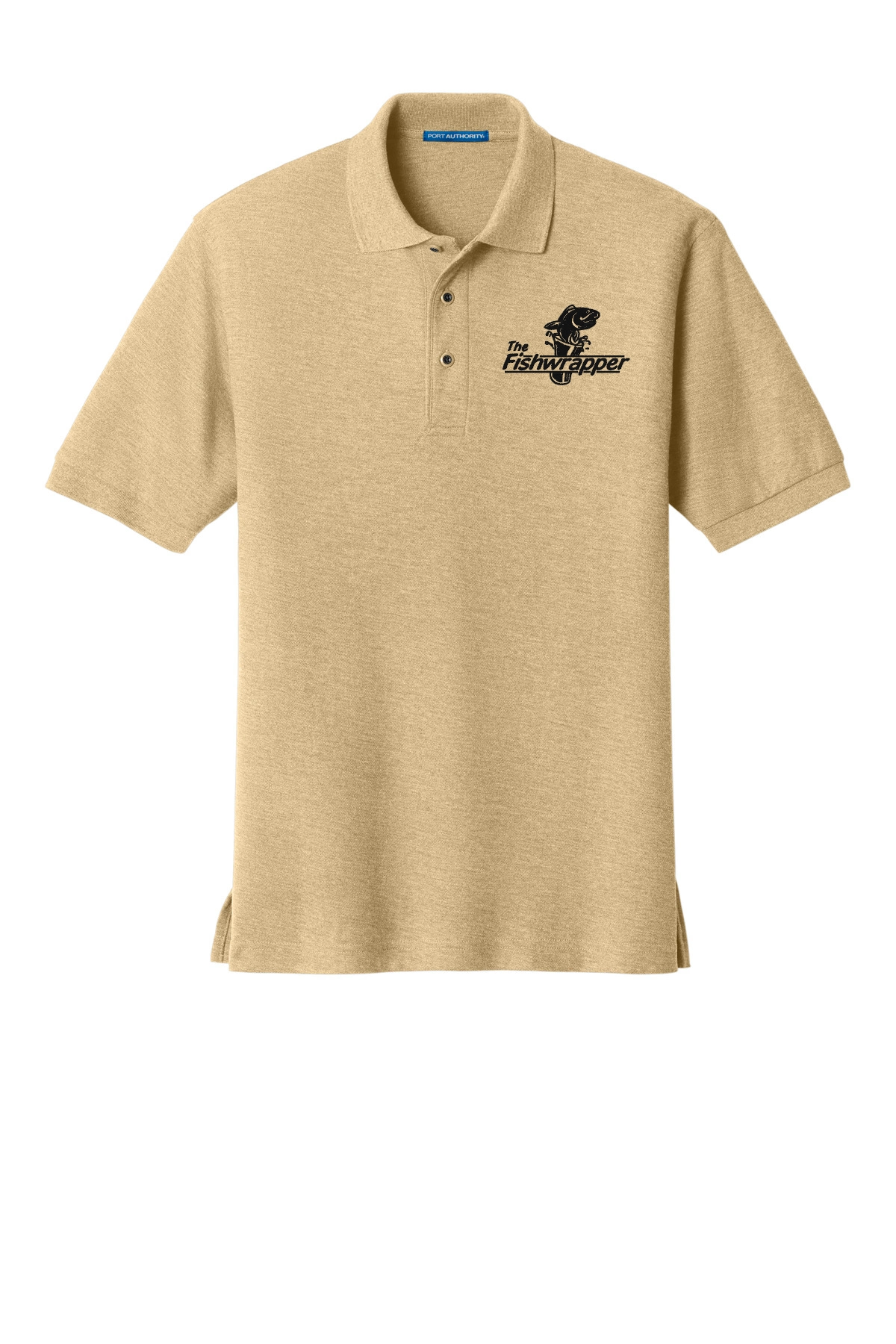 Variant Image for TLK500 - Port Authority® Tall Silk Touch™ Polo - FW - 1 Color Black - Website Little Mountain Printing