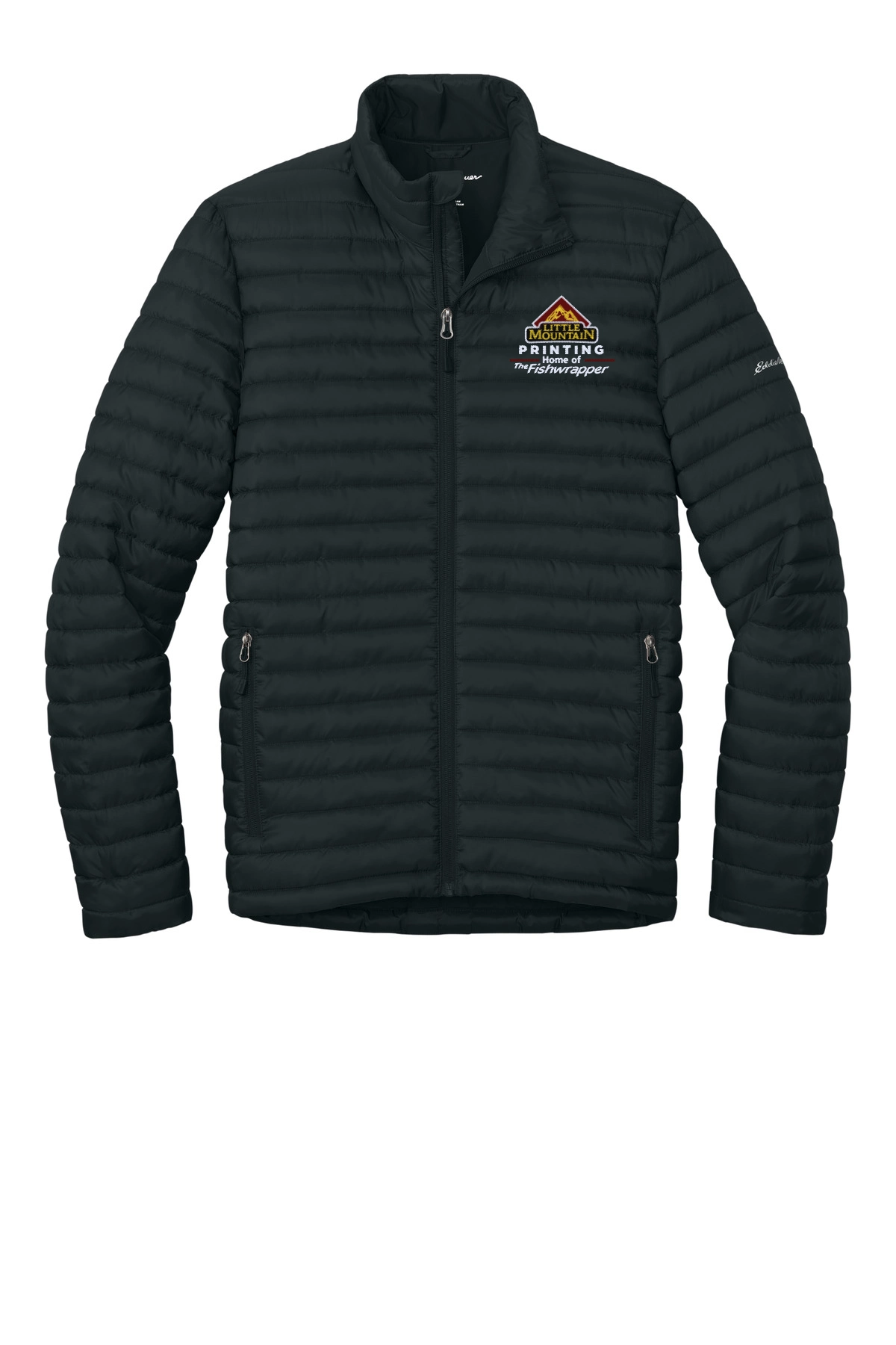 Variant Image for EB514 - Eddie Bauer® Packable Quilted Full-Zip - LMP - 3-Color White - Website Little Mountain Printing