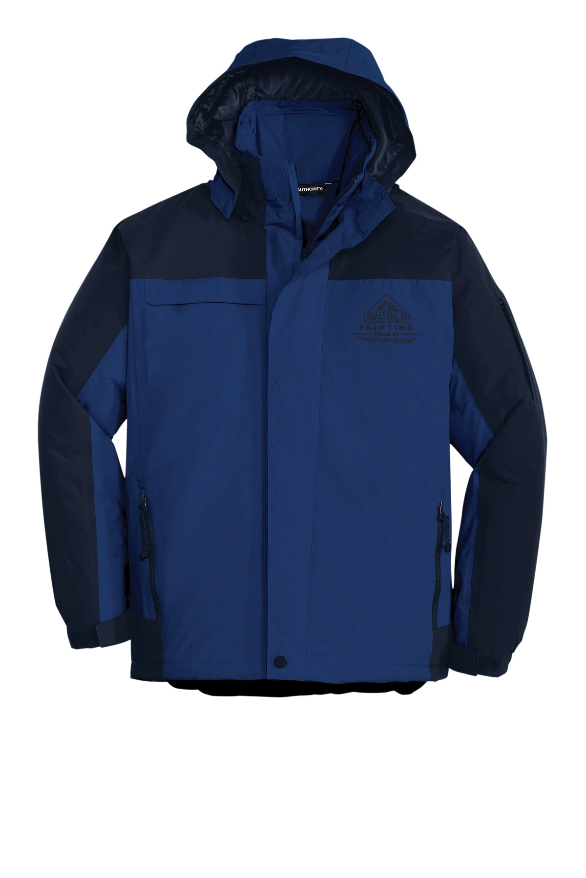 Variant Image for TLJ792 - Port Authority® Tall Nootka Jacket - LMP - 1 Color - Black - Website Little Mountain Printing