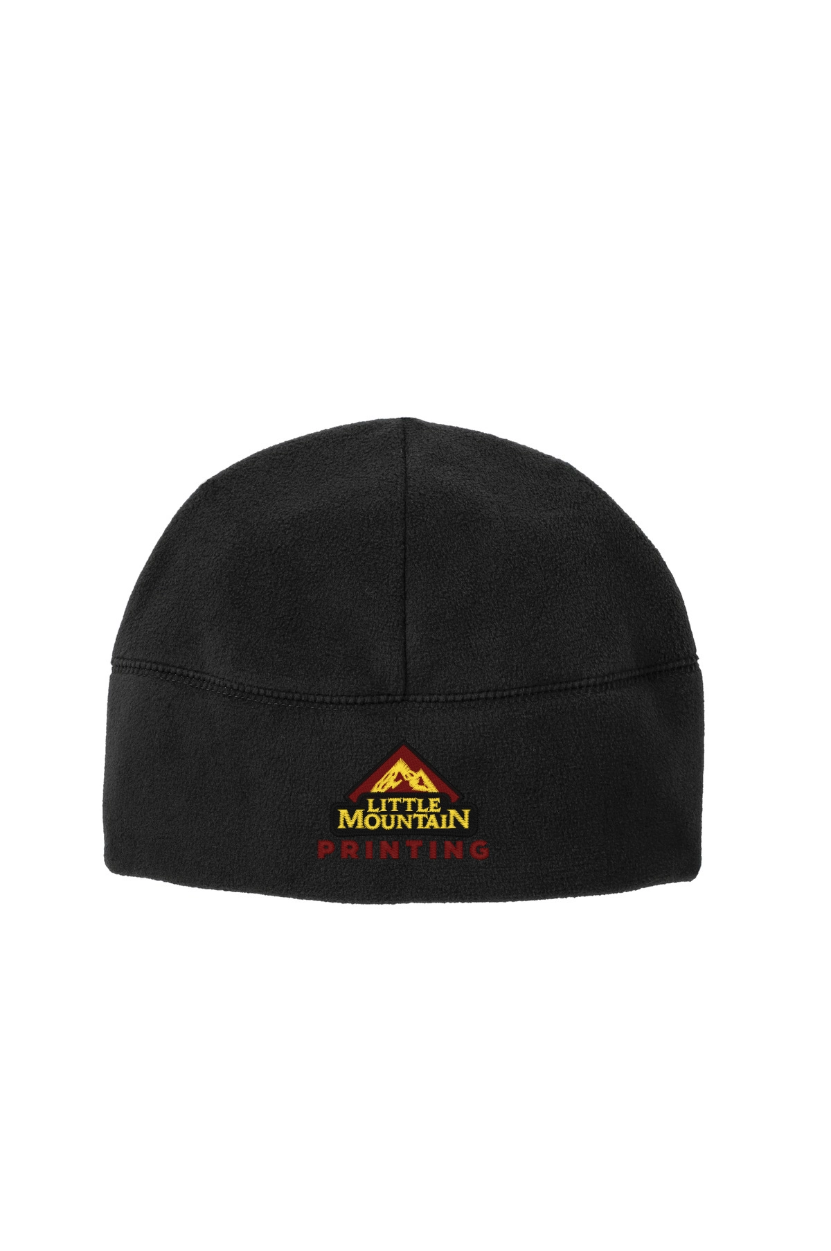 Variant Image for C918 - Port Authority® Fleece Beanie - LMP Only- 3 Color Black - Website Little Mountain Printing