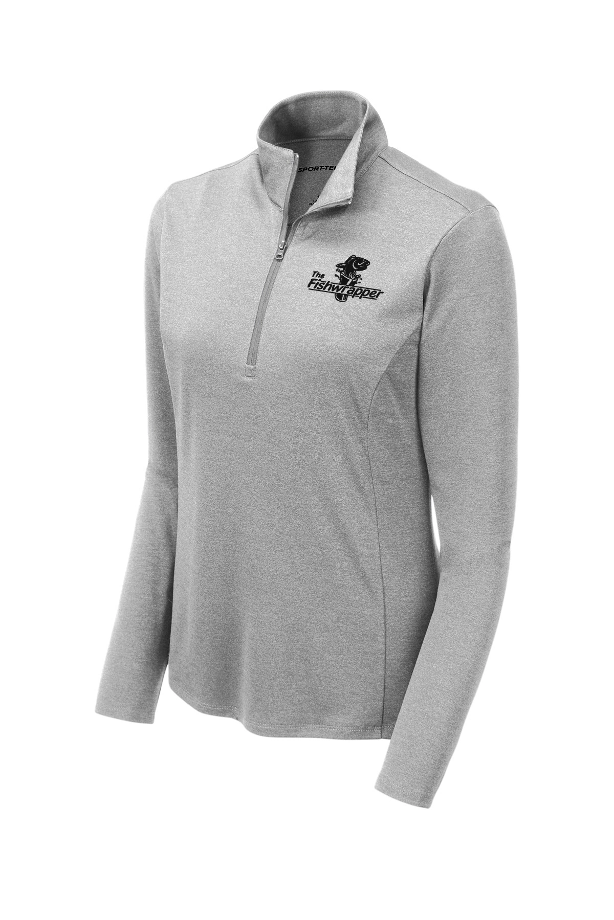 Variant Image for LST469 - Sport-Tek ® Women's Endeavor 1/2-Zip Pullover - FW - 1 Color Black - Website Little Mountain Printing