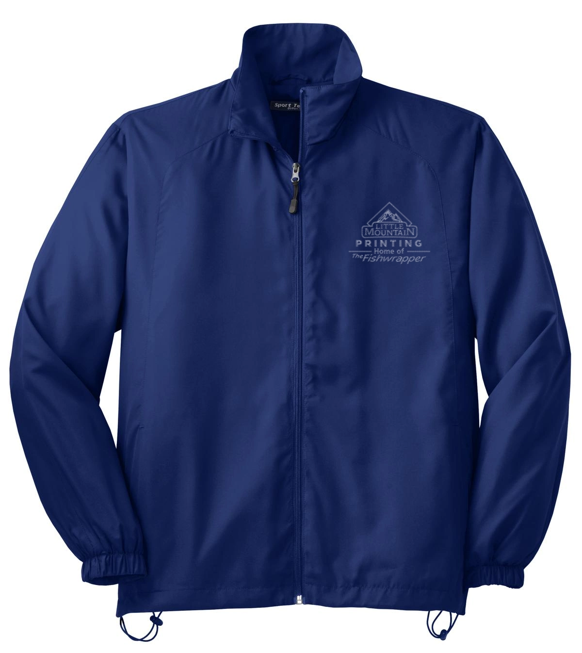 Variant Image for JST70 - Sport-Tek® Full-Zip Wind Jacket. - LMP - Two Tone - Website Little Mountain Printing
