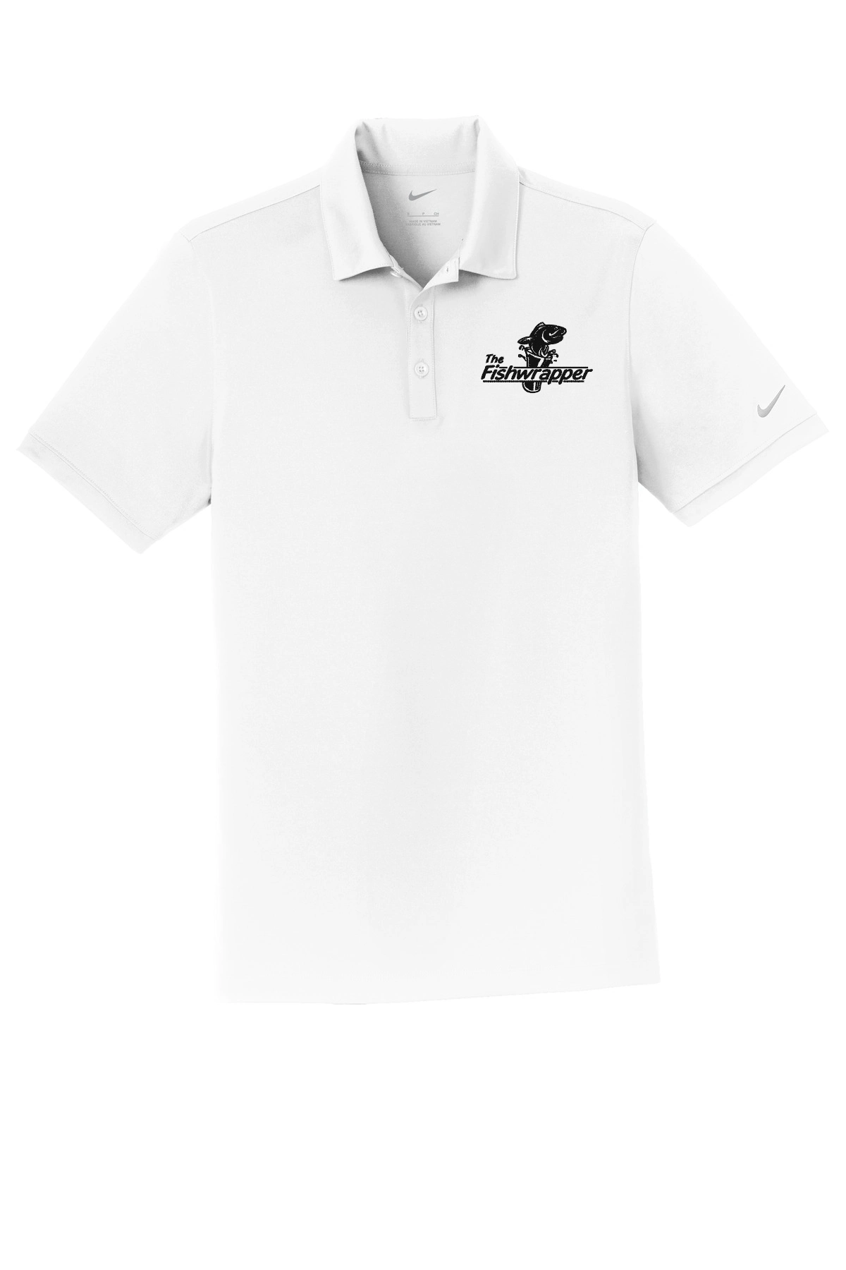 Variant Image for 799802 - Nike Dri-FIT Players Modern Fit Polo. - FW - 1 Color Black - Website Little Mountain Printing