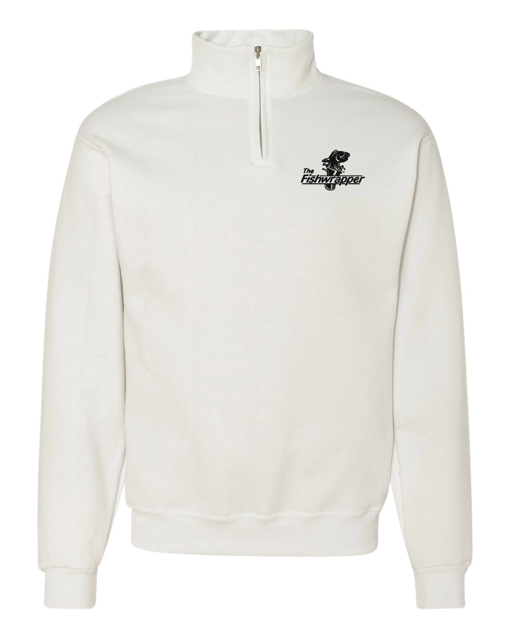 Variant Image for 995MR - JERZEES Nublend® Cadet Collar Quarter-Zip Sweatshirt - FW - 1 Color Black - Website Little Mountain Printing