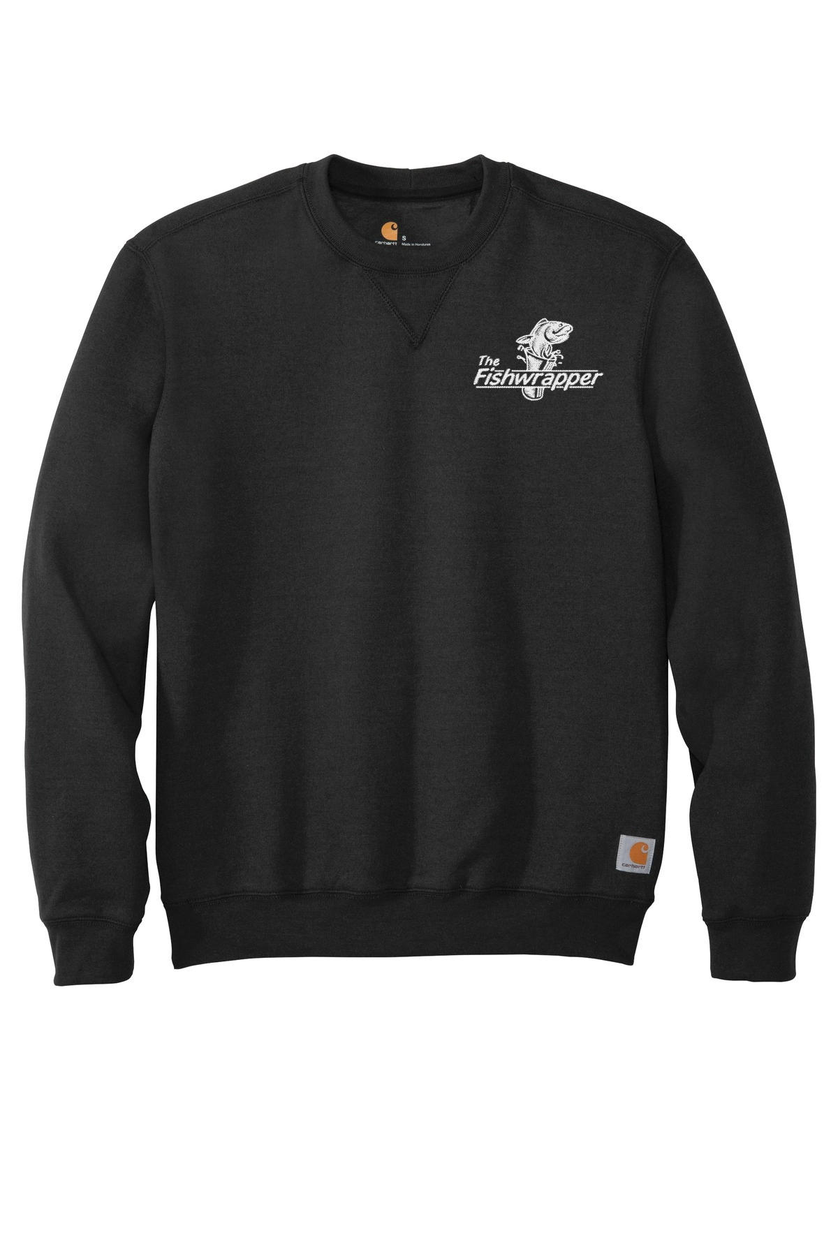 Variant Image for CTK124 - Carhartt ® Midweight Crewneck Sweatshirt - FW - 1 Color White - Website Little Mountain Printing