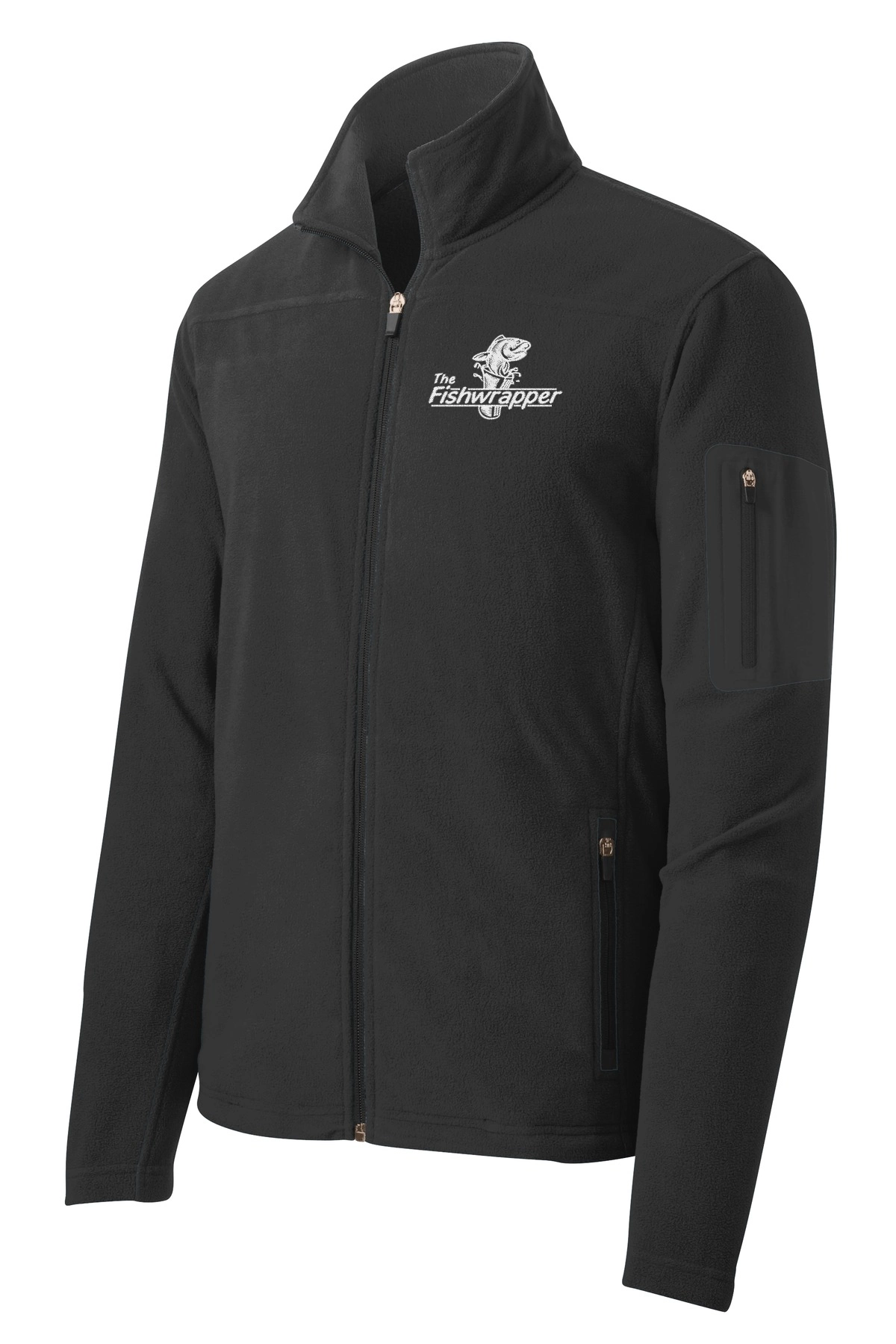 Variant Image for F233 - Port Authority® Summit Fleece Full-Zip Jacket. - FW - 1 Color White - Website Little Mountain Printing
