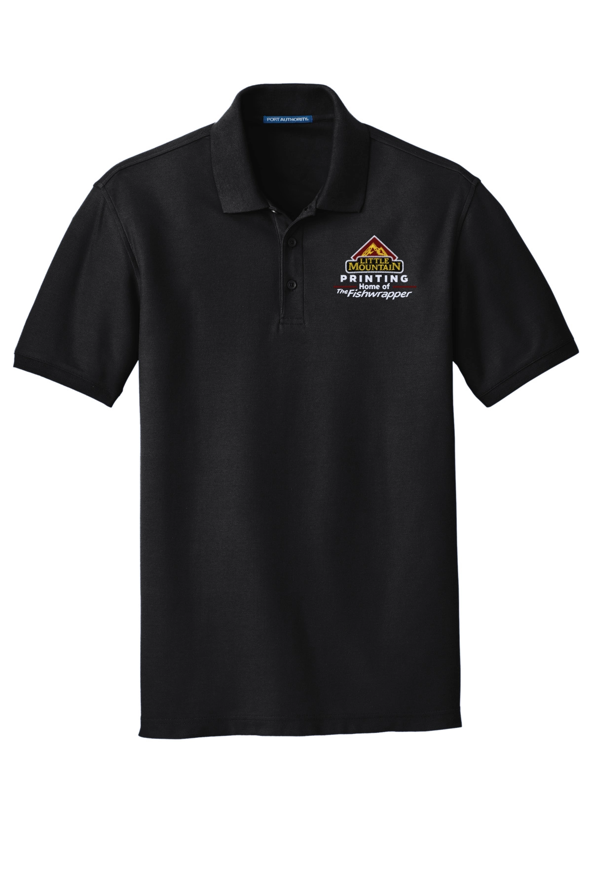 Variant Image for K100 - Port Authority® Core Classic Pique Polo. - LMP - 3 Color - Maroon,White,Gold - Website Little Mountain Printing