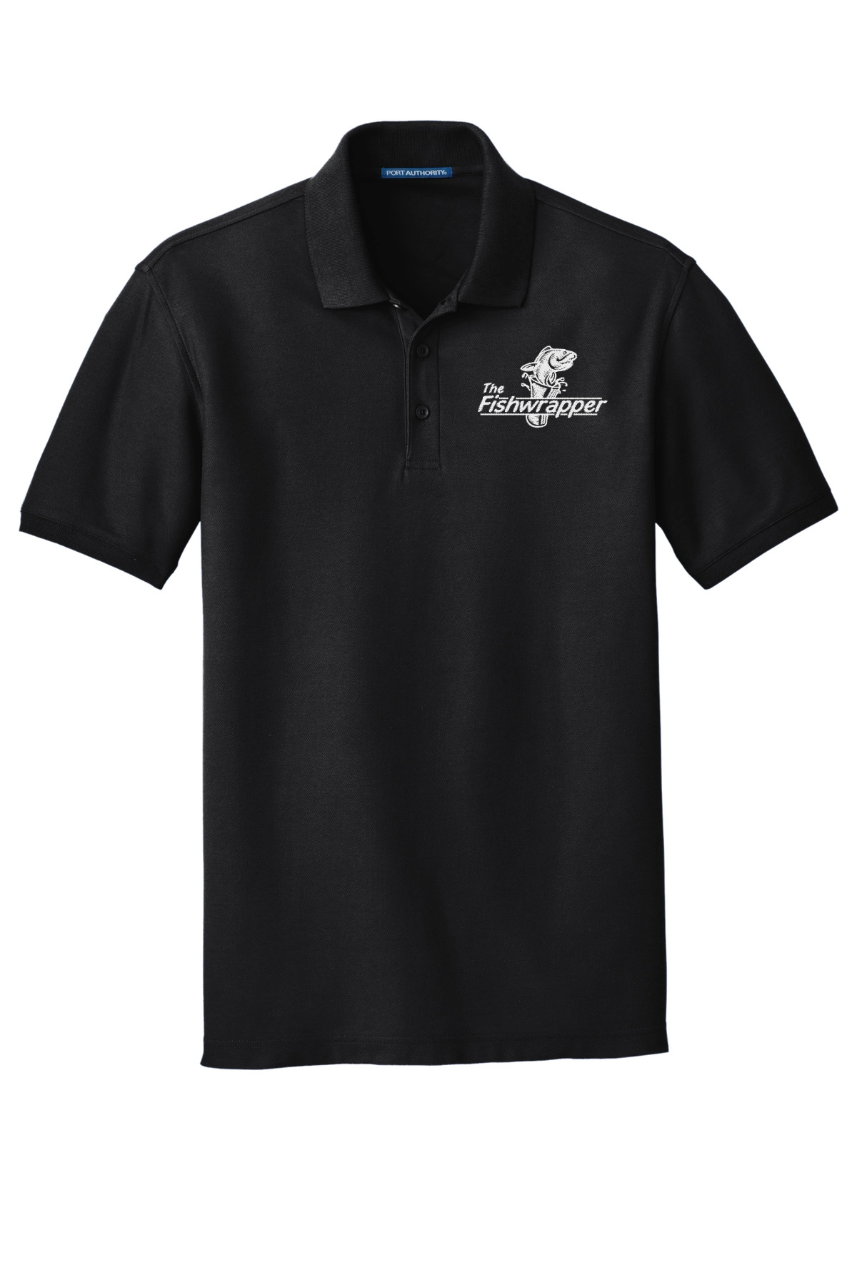 Variant Image for K100 - Port Authority® Core Classic Pique Polo. - FW - 1 Color White - Website Little Mountain Printing