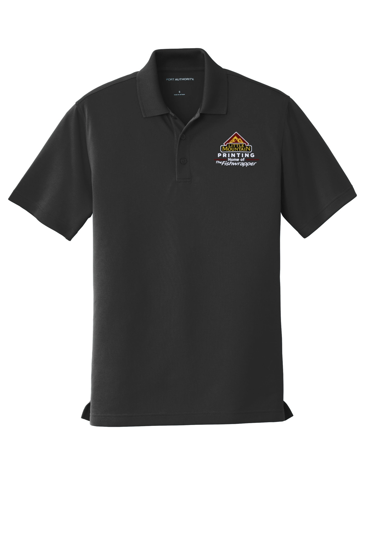 Variant Image for K110 - Port Authority® Dry Zone® UV Micro-Mesh Polo - LMP - 3 Color - Maroon,White,Gold - Website Little Mountain Printing