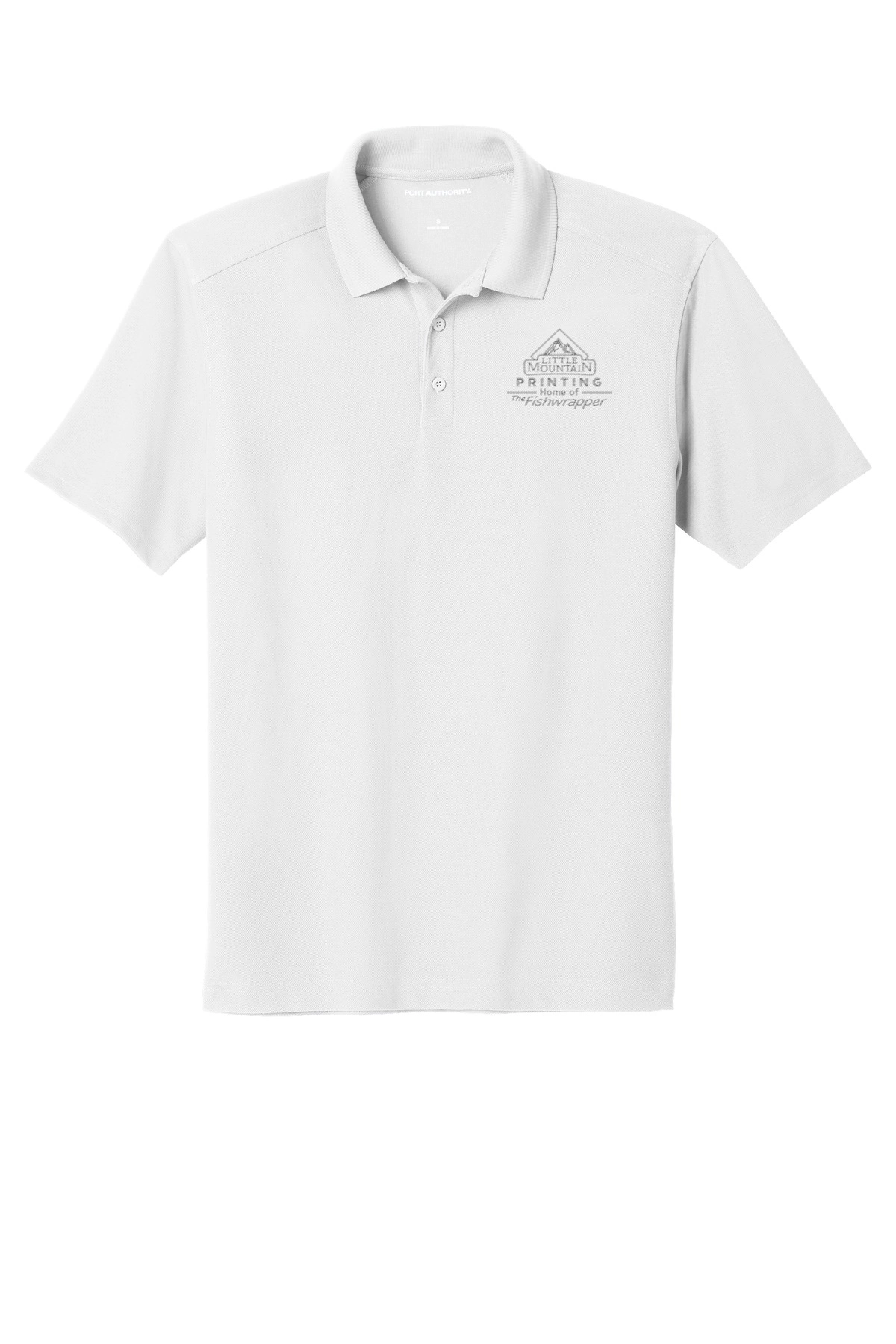 Variant Image for K600 - Port Authority ® EZPerformance ™ Pique Polo. - LMP - 1 Color - Two Tone - Website Little Mountain Printing