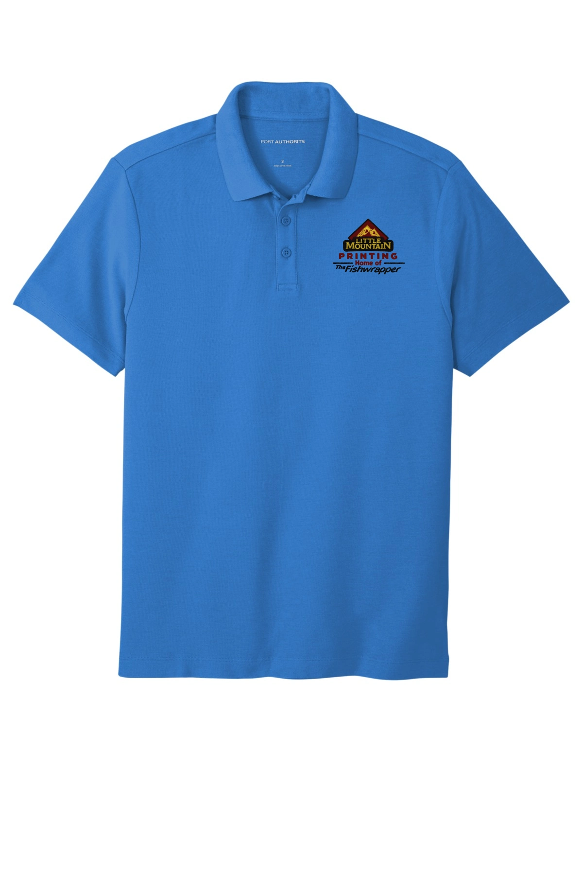 Variant Image for K810 - Port Authority ® SuperPro ™ React ™ Polo - LMP - 3 Color - Maroon,Black,Gold - Website Little Mountain Printing