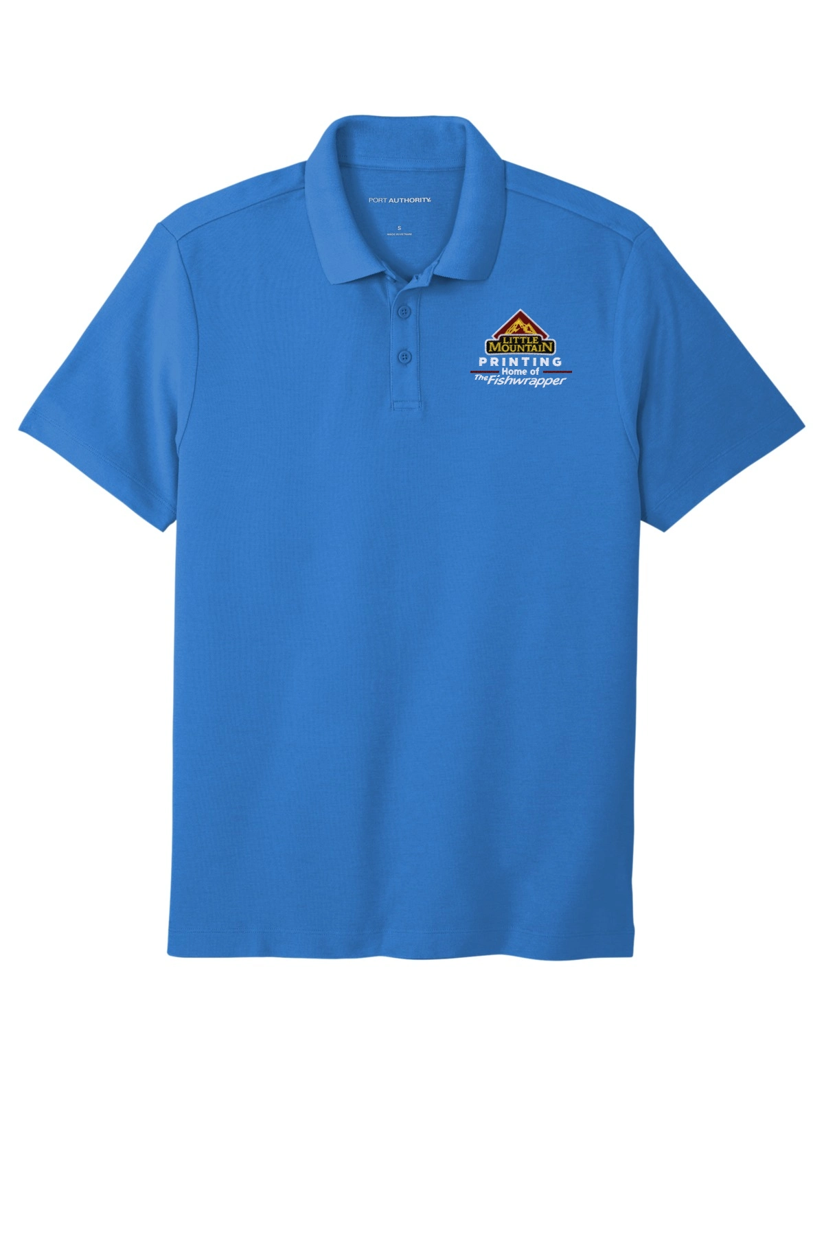 Variant Image for K810 - Port Authority ® SuperPro ™ React ™ Polo - LMP - 3 Color - Maroon,White,Gold - Website Little Mountain Printing