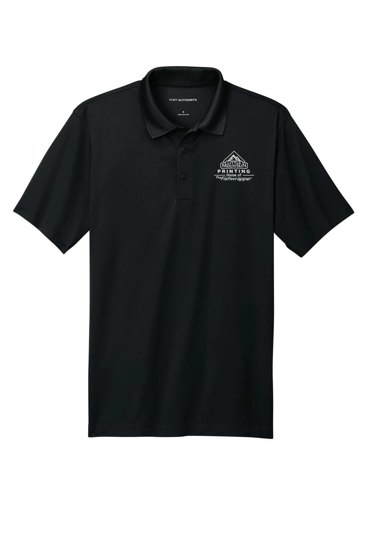 Variant Image for K863 - Port Authority® C-FREE™ Performance Polo - LMP - 1 Color - White - Website Little Mountain Printing