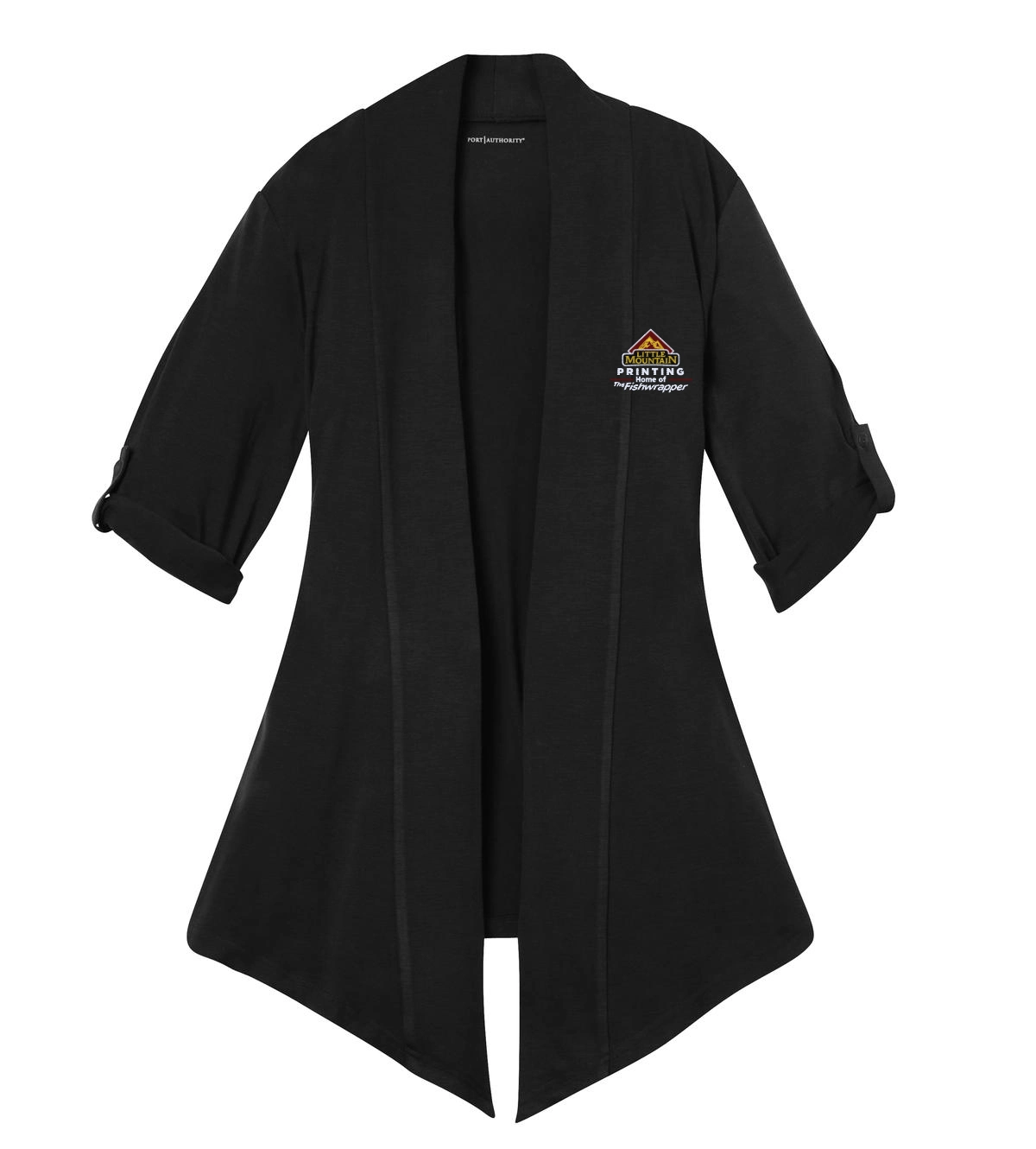 Variant Image for L543 - Port Authority® Women's Concept Shrug - LMP - 3 Color - Maroon,White,Gold - Website Little Mountain Printing