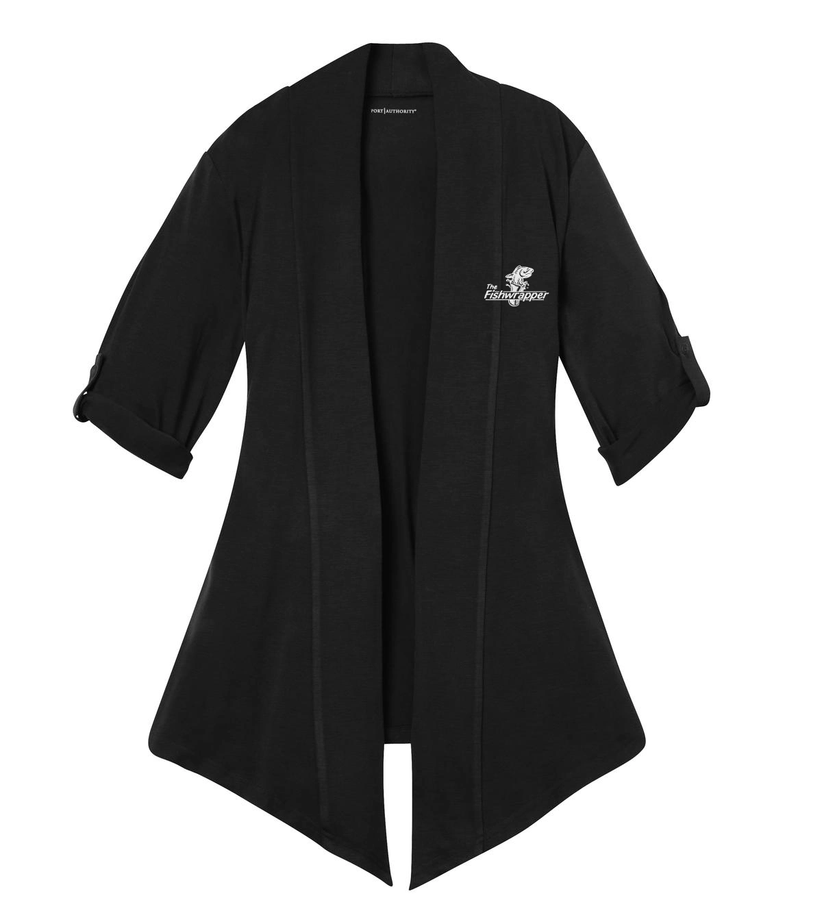 Variant Image for L543 - Port Authority® Women's Concept Shrug - FW - 1 Color White - Website Little Mountain Printing