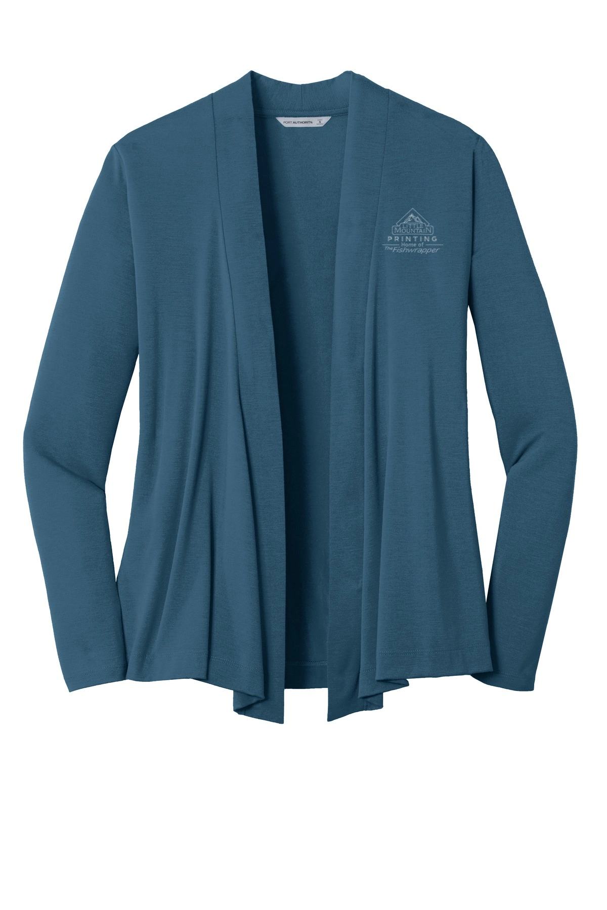 Variant Image for L5430 - Port Authority® Ladies Concept Open Cardigan. - LMP - 1 Color - Two Tone - Website Little Mountain Printing
