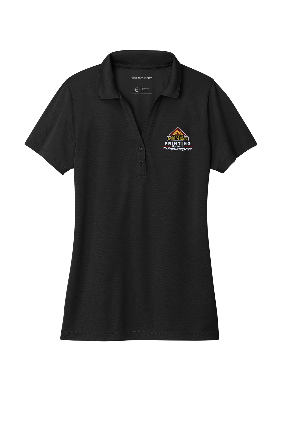 Variant Image for LK863  - Port Authority® Women's C-FREE® Performance Polo - LMP - 3 Color - Maroon,White,Gold - Website Little Mountain Printing