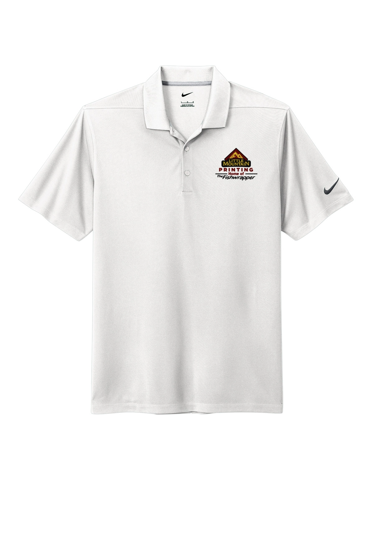 Variant Image for NKDC1963 - NEW Nike Dri-FIT Micro Pique 2.0 Polo - LMP - 3 Color - Maroon,Black,Gold - Website Little Mountain Printing