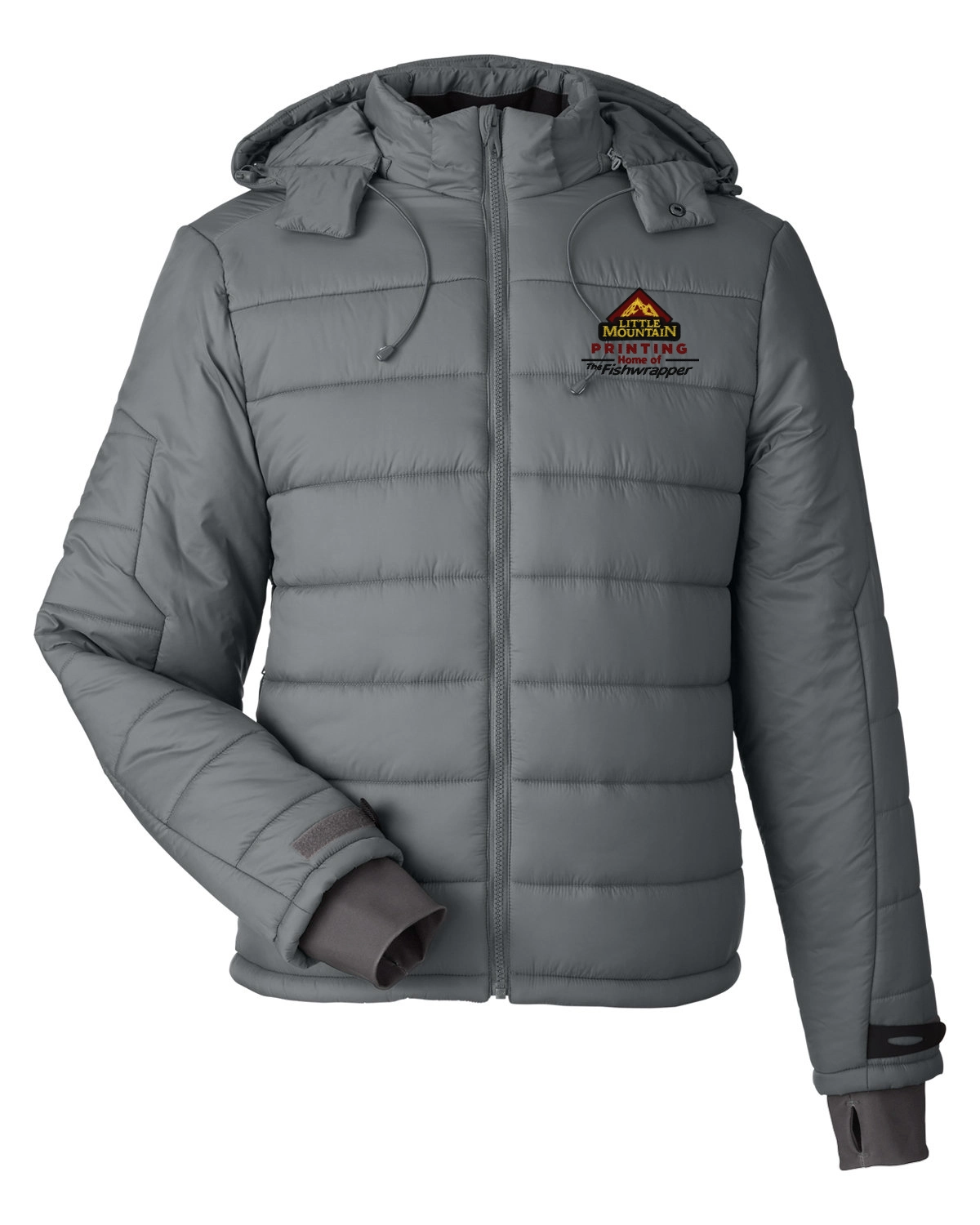 Variant Image for S17933 - Spyder Unisex Summit Challenger jacket - LMP - 3 Color - Maroon,Black,Gold - Website Little Mountain Printing