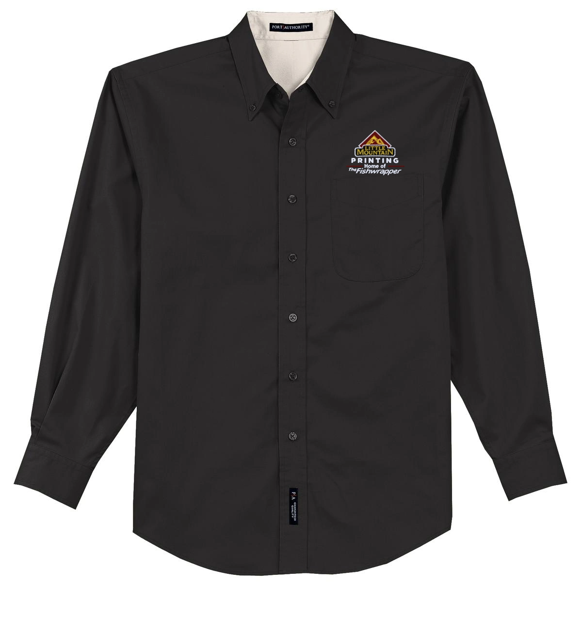 Variant Image for S608 - Port Authority® Long Sleeve Easy Care Shirt - LMP - 3 Color - Maroon,White,Gold - Website Little Mountain Printing