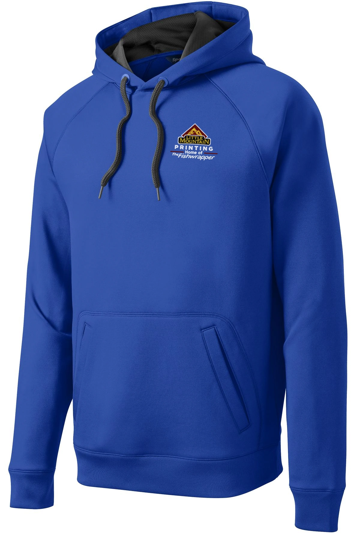 Variant Image for ST250 - Sport-Tek® Tech Fleece Hooded Sweatshirt. - LMP - 3 Color - Maroon,White,Gold - Website Little Mountain Printing