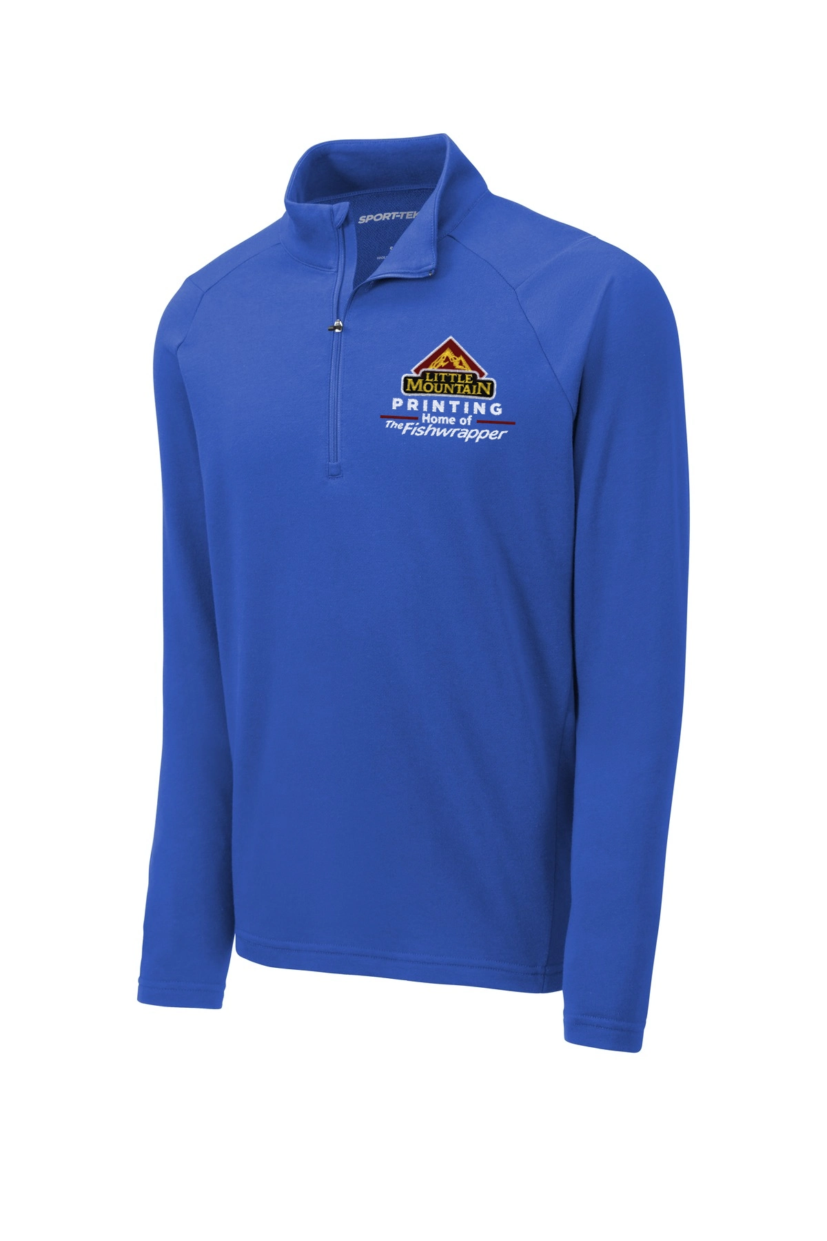 Variant Image for ST273 - Sport-Tek ® Lightweight French Terry 1/4-Zip Pullover. - LMP - 3 Color - Maroon,White,Gold - Website Little Mountain Printing