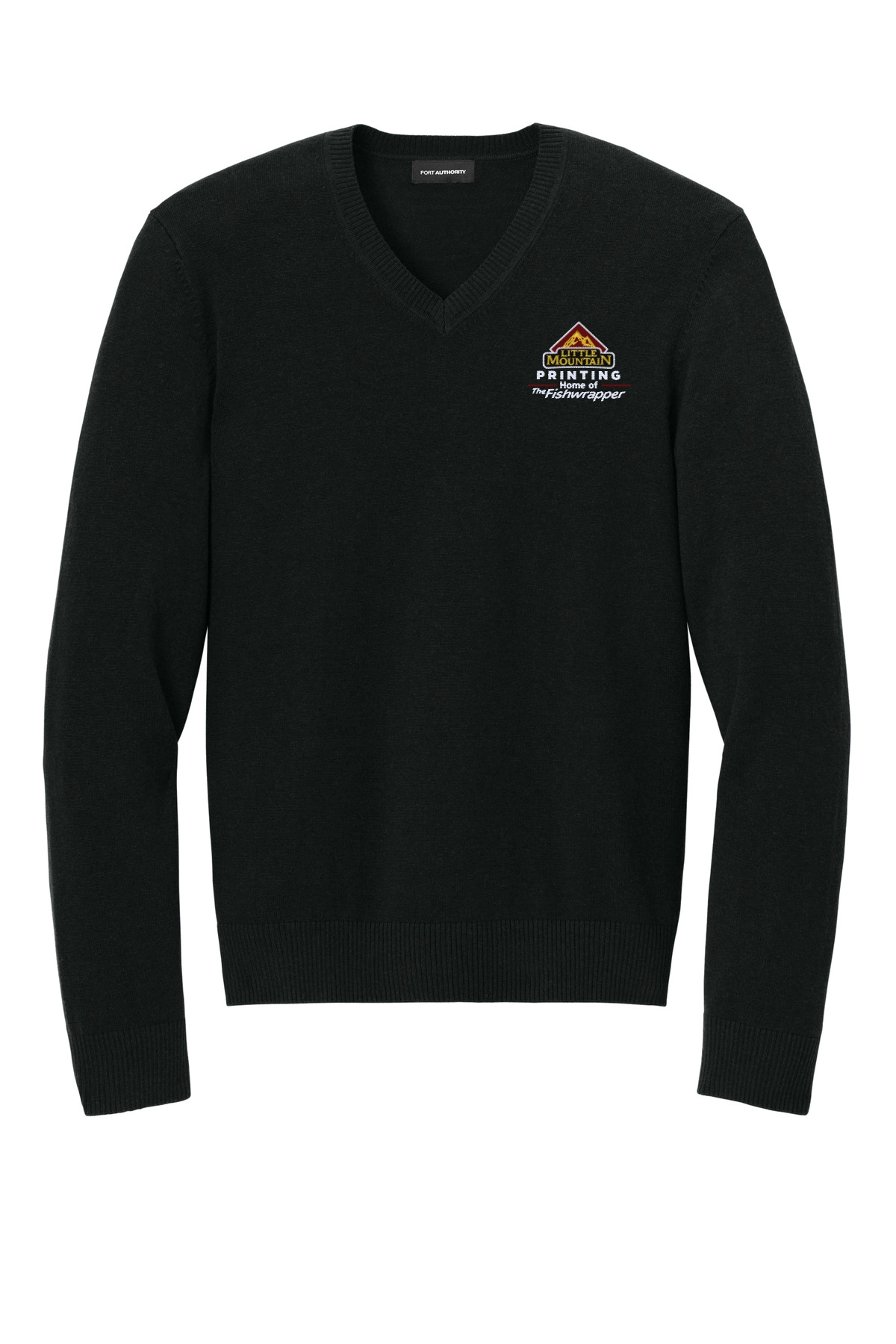 Variant Image for SW2850 - Port Authority® Easy Care V-Neck Sweater - LMP - 3 Color - Maroon,White,Gold - Website Little Mountain Printing