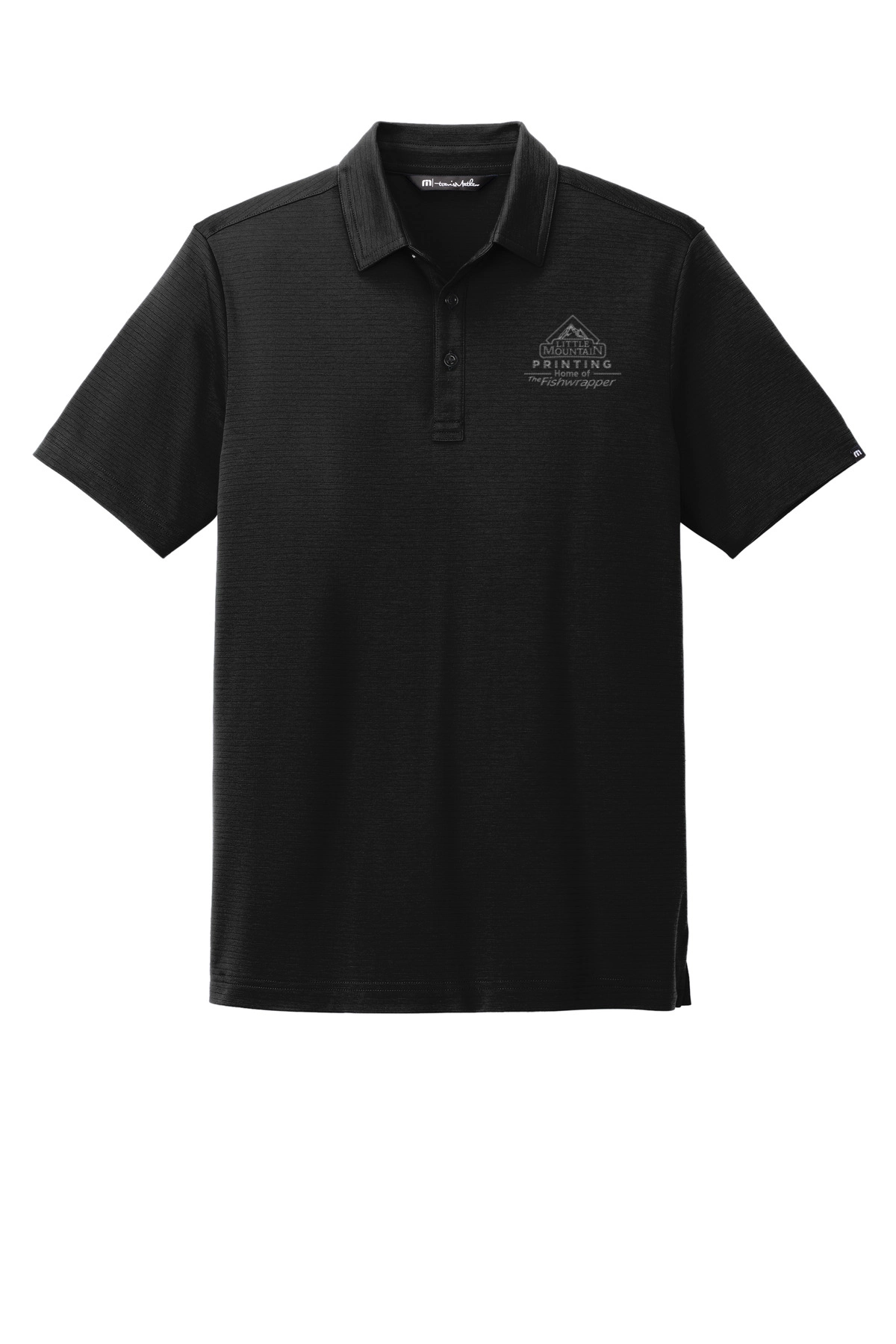 Variant Image for TM1MY399 - TravisMathew Bayfront Solid Polo - LMP - 1 Color - Two Tone - Website Little Mountain Printing