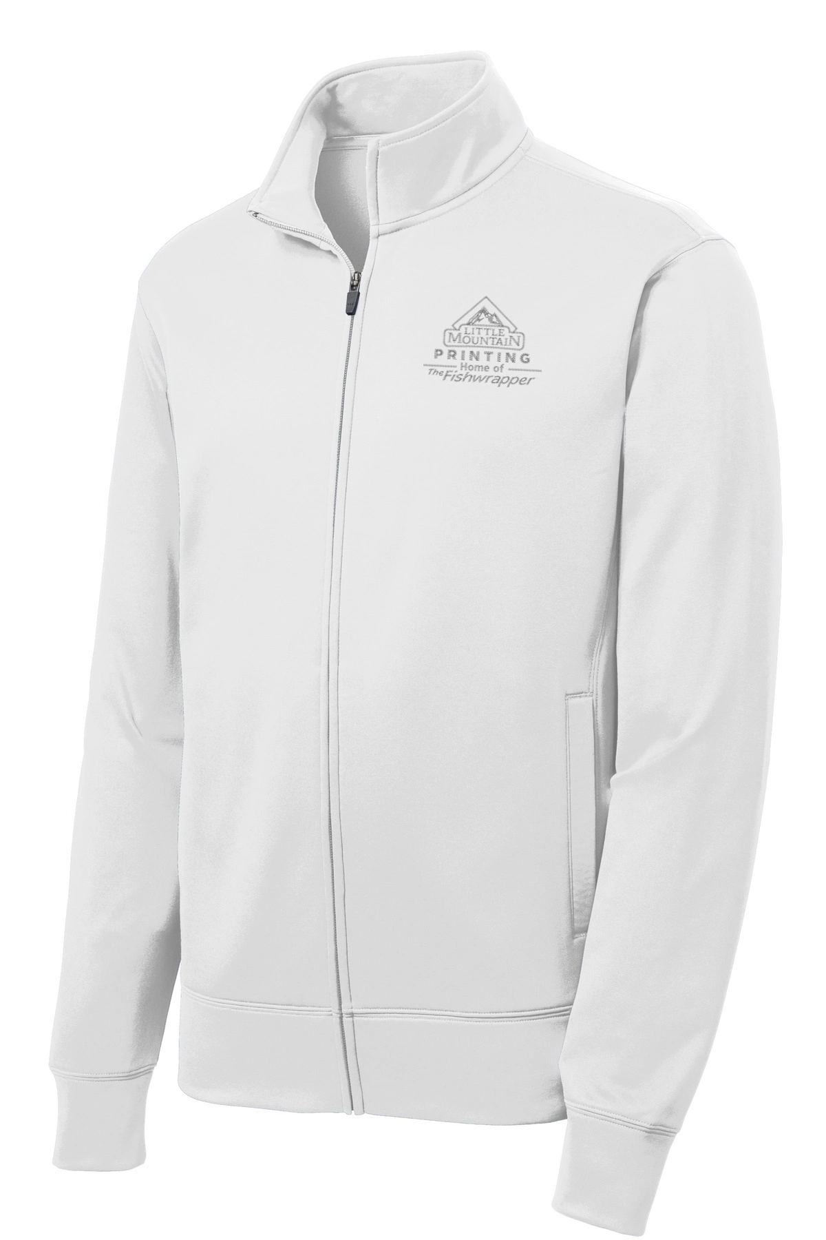 Variant Image for YST241 - Sport-Tek® Youth Sport-Wick® Fleece Full-Zip Jacket - LMP - 1 Color - Two Tone - Website Little Mountain Printing