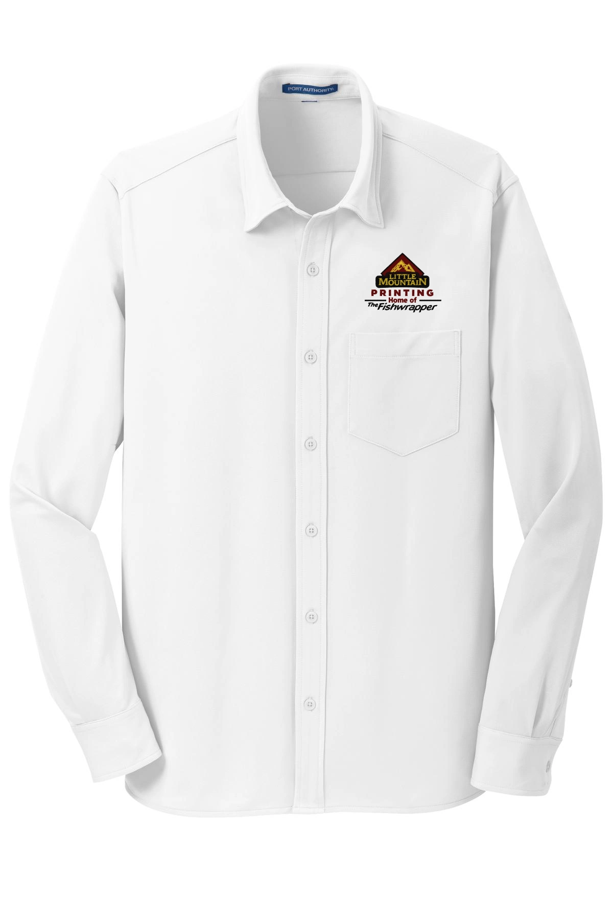 Variant Image for K570 - Port Authority® Dimension Knit Dress Shirt. - LMP - 3 Color - Maroon,Black,Gold - Website Little Mountain Printing