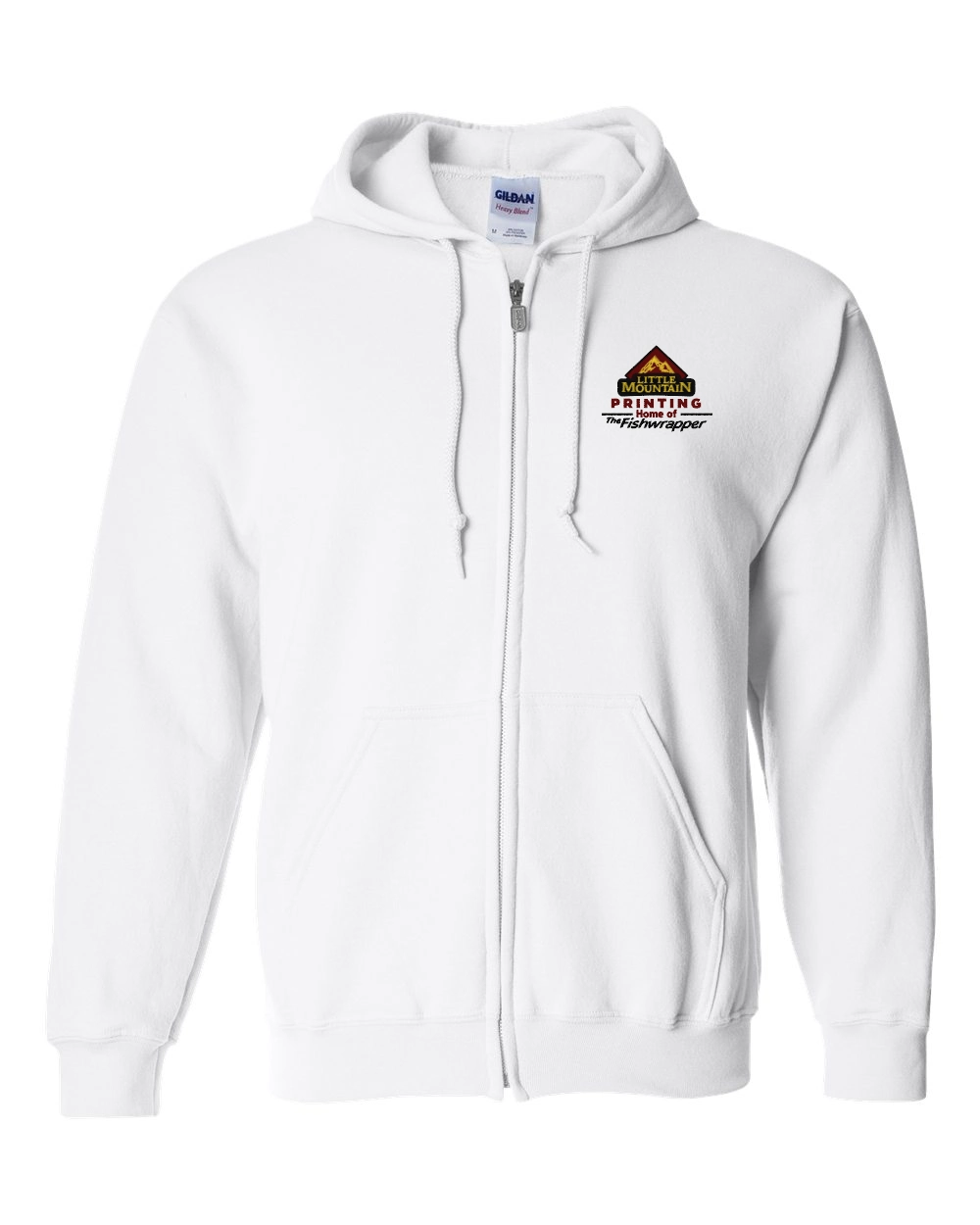 Variant Image for 18600 - Gildan Heavy Blend™ Full-Zip Hooded Sweatshirt - LMP - 3 Color - Maroon,Black,Gold - Website Little Mountain Printing
