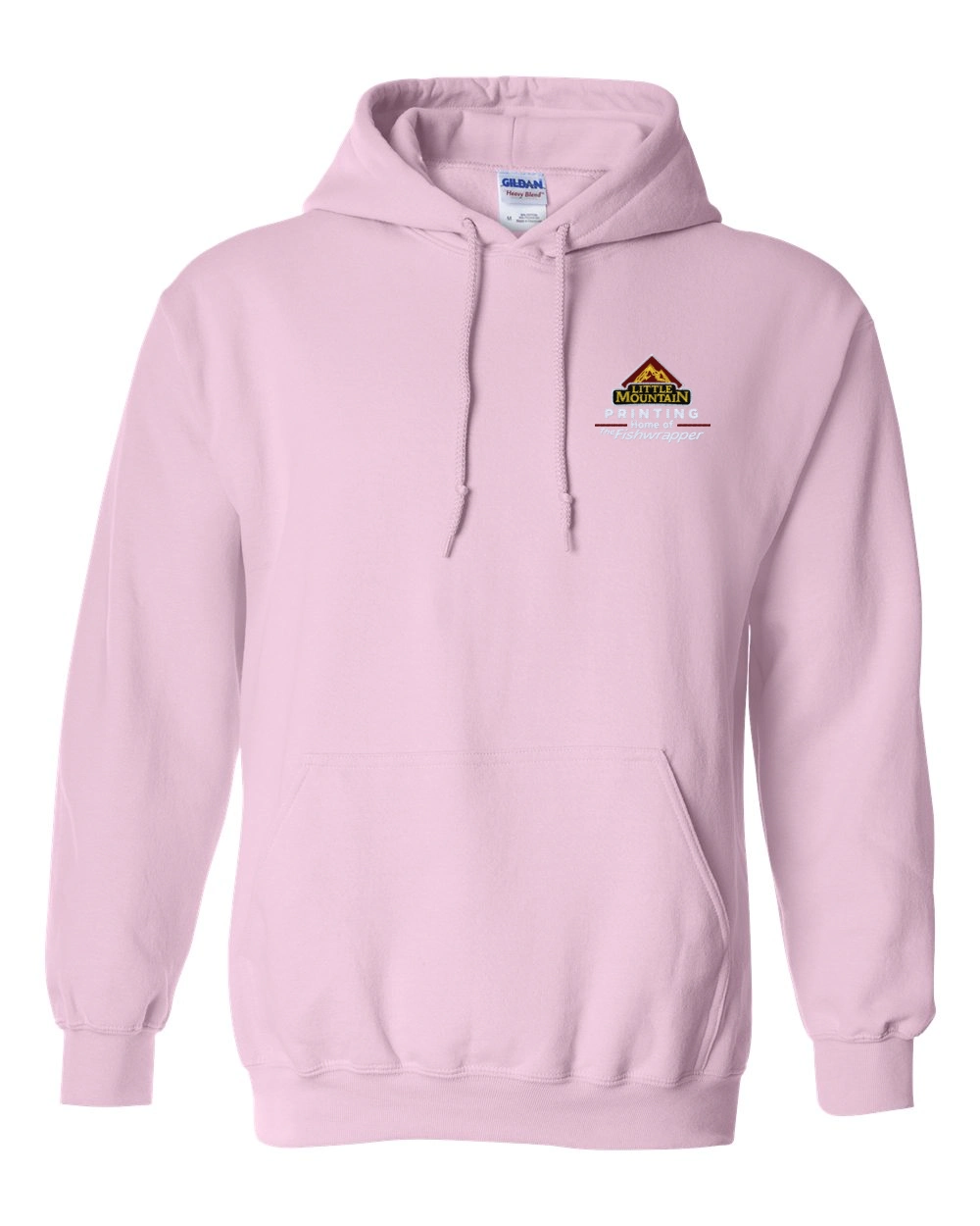 Variant Image for 18500 - Gildan Heavy Blend™ Hooded Sweatshirt - LMP - 3 Color - Maroon,White,Gold - Website Little Mountain Printing