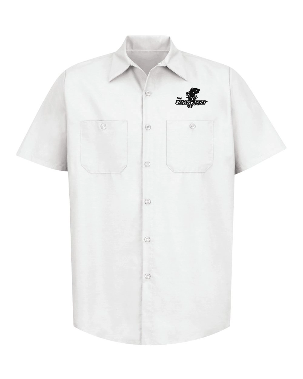 Variant Image for SP24 - Red Kap Industrial Short Sleeve Work Shirt - FW - 1 Color Black - Website Little Mountain Printing