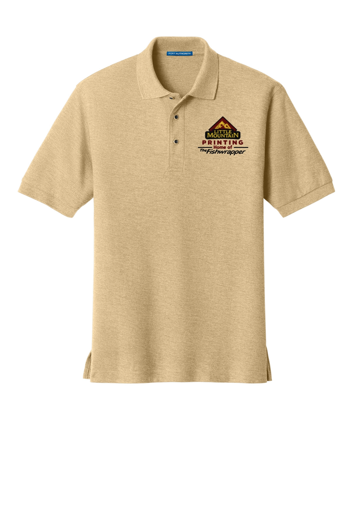 Variant Image for TLK500 - Port Authority® Tall Silk Touch™ Polo - LMP - 3 Color - Maroon,Black,Gold - Website Little Mountain Printing