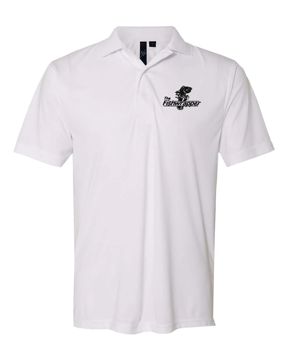 Variant Image for 0100 - Sierra Pacific Value Polyester Polo - FW - 1 Color Black - Website Little Mountain Printing